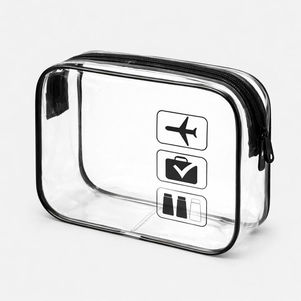 Trousse de toilette pour avion Image