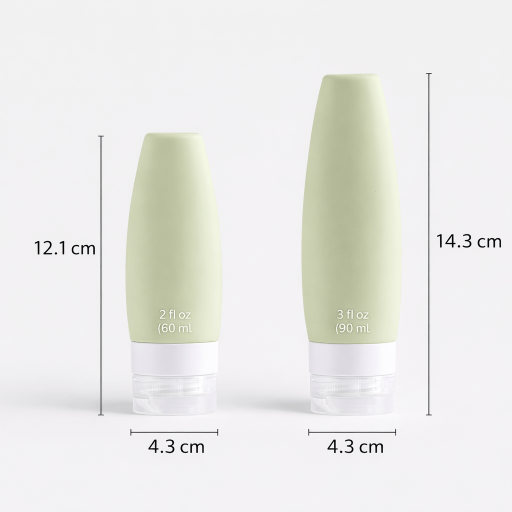 Flacon rechargeable en silicone