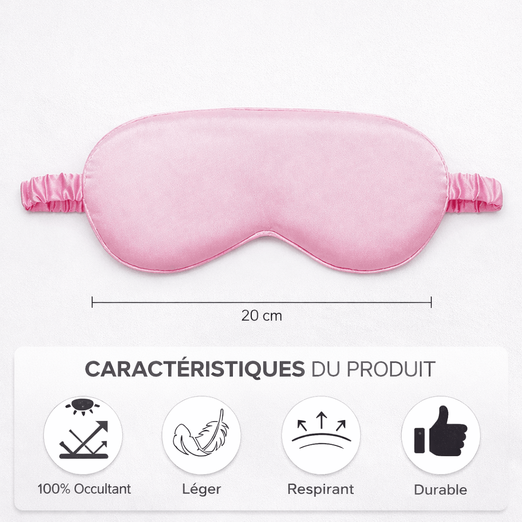 2 masques de sommeil design
