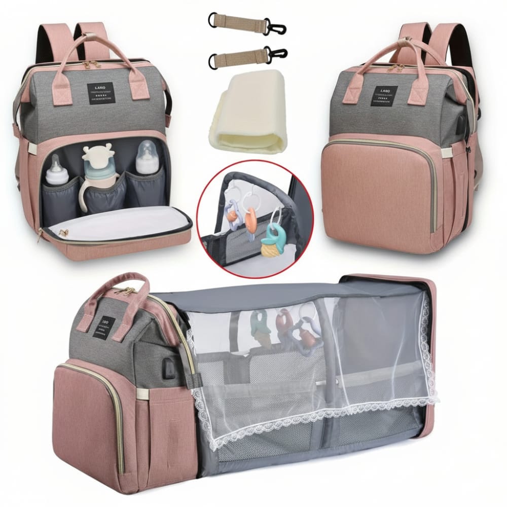 Sac à dos à langer avec lit