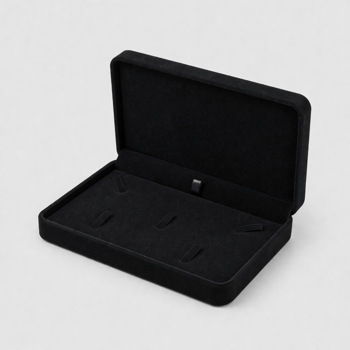 Boîte à bijoux en velours portable