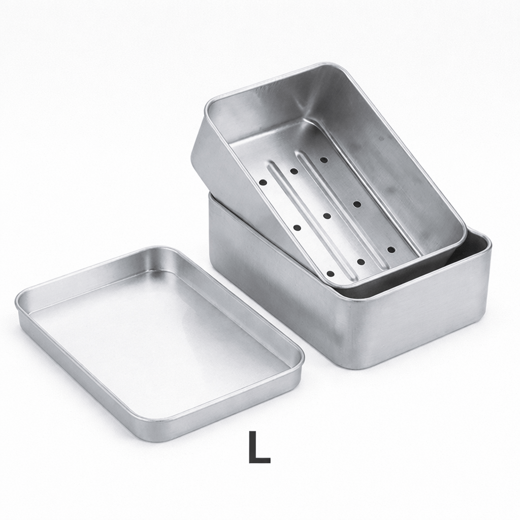 Boîte à savon voyage aluminium