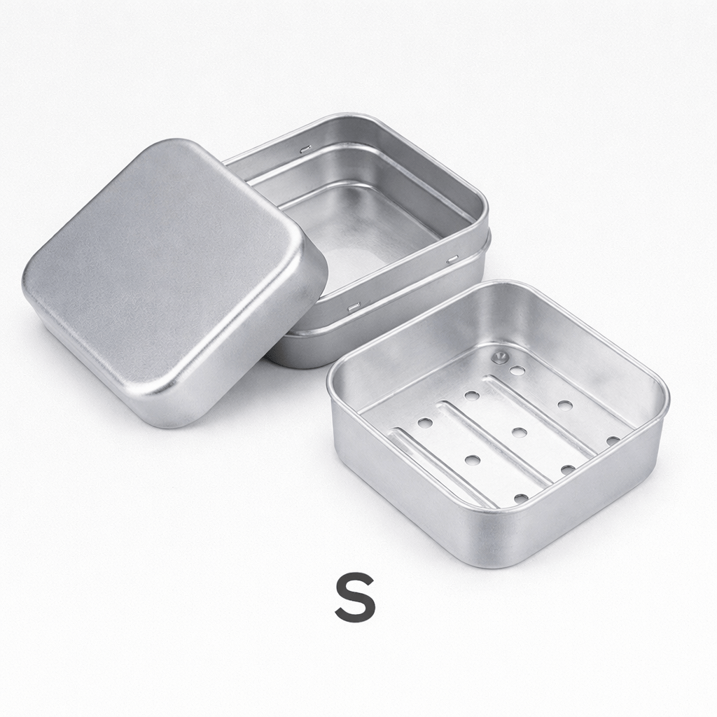 Boîte à savon voyage aluminium