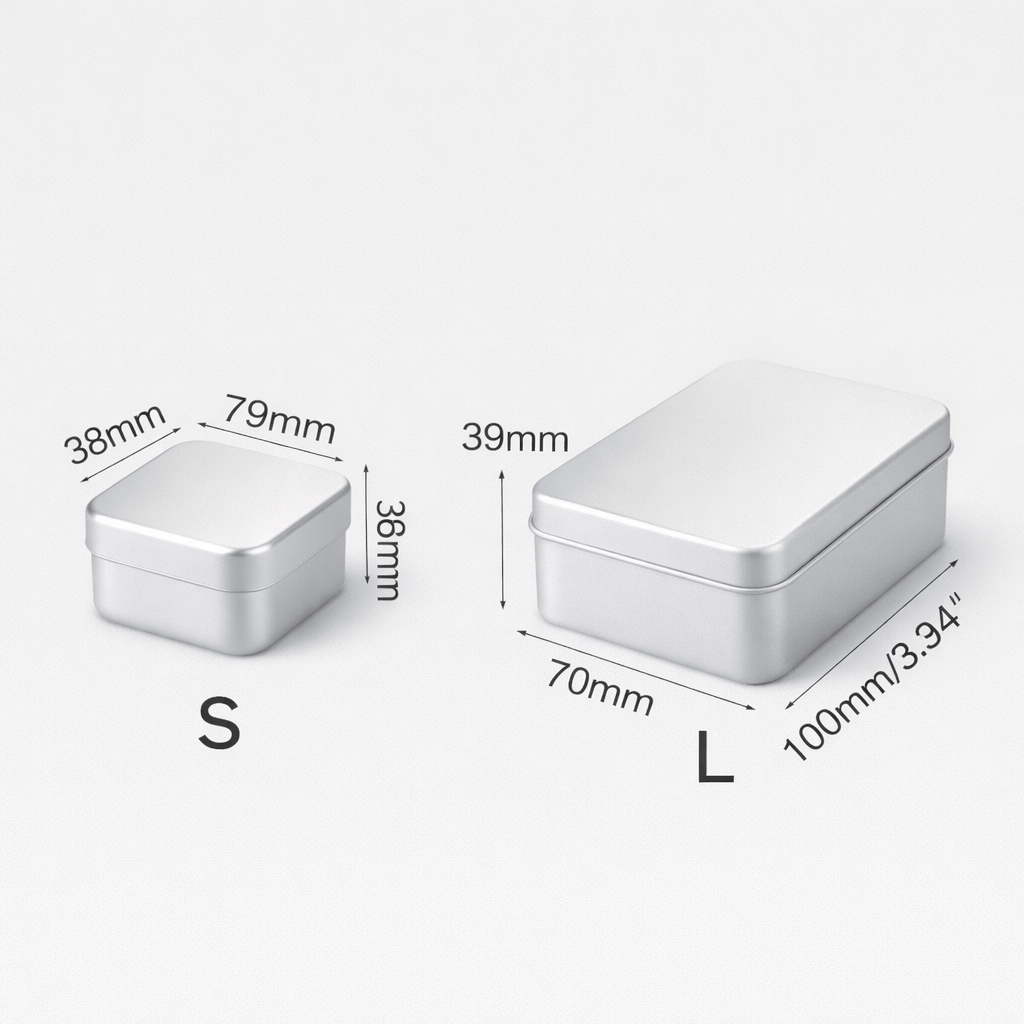 Boîte à savon voyage aluminium