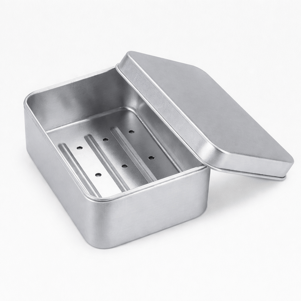 Boîte à savon voyage aluminium