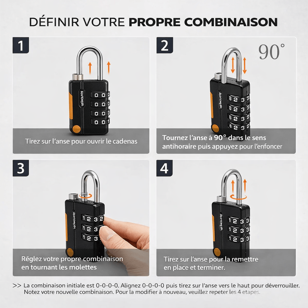 Cadenas de voyage robuste
