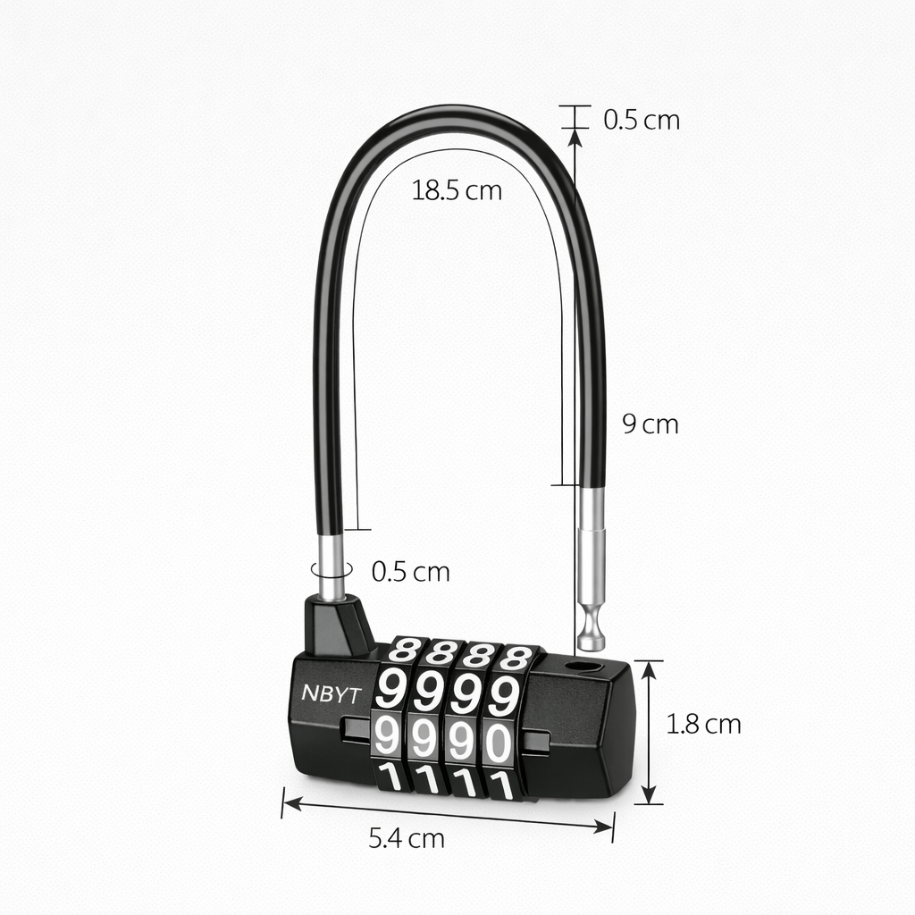 Cadenas pour valise & sac à dos
