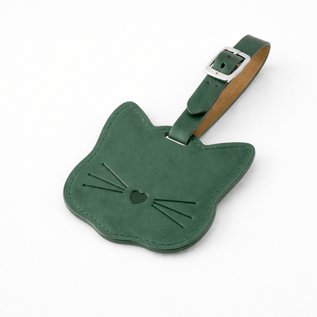 Etiquette cuire pour valise