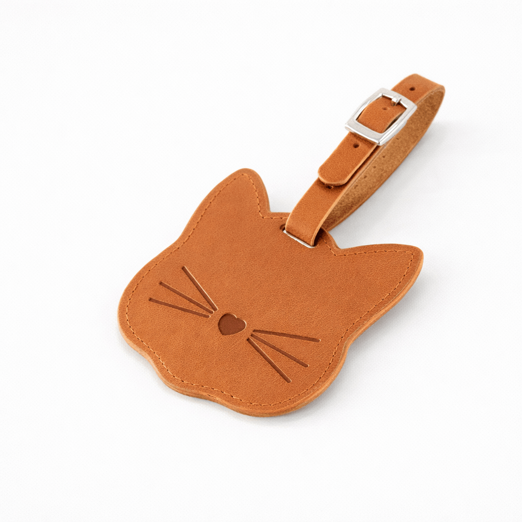 Etiquette cuire pour valise