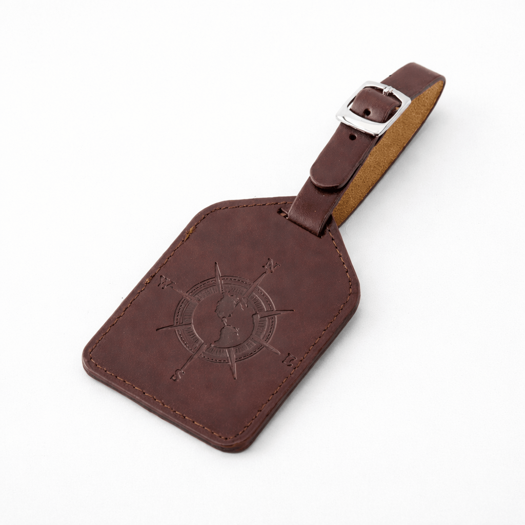 Etiquette cuire pour valise