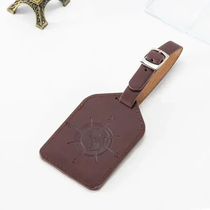 Etiquette cuire pour valise