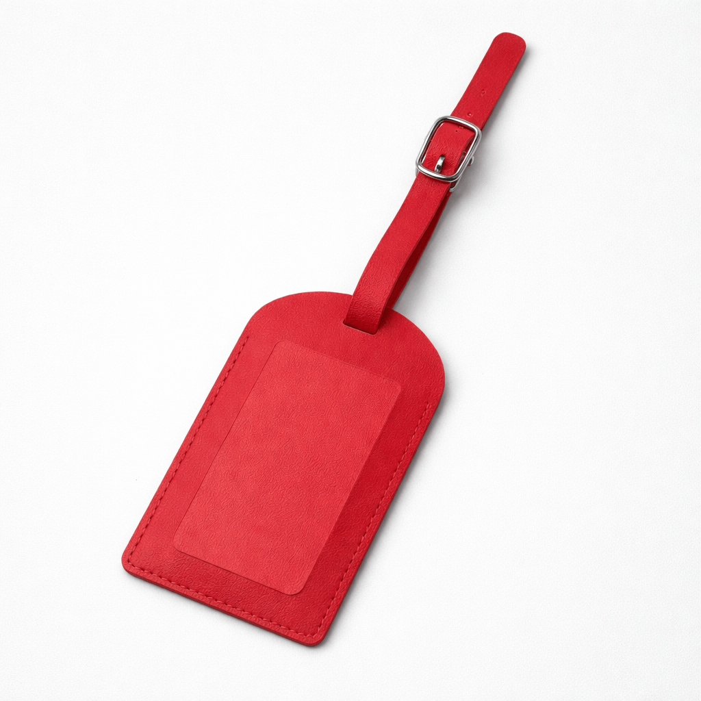 Étiquette design pour valise