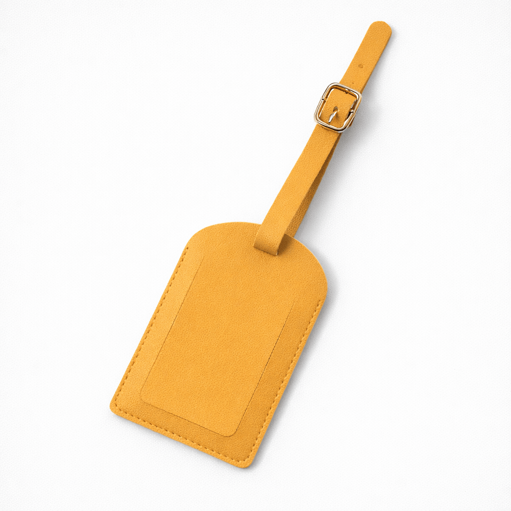 Étiquette design pour valise