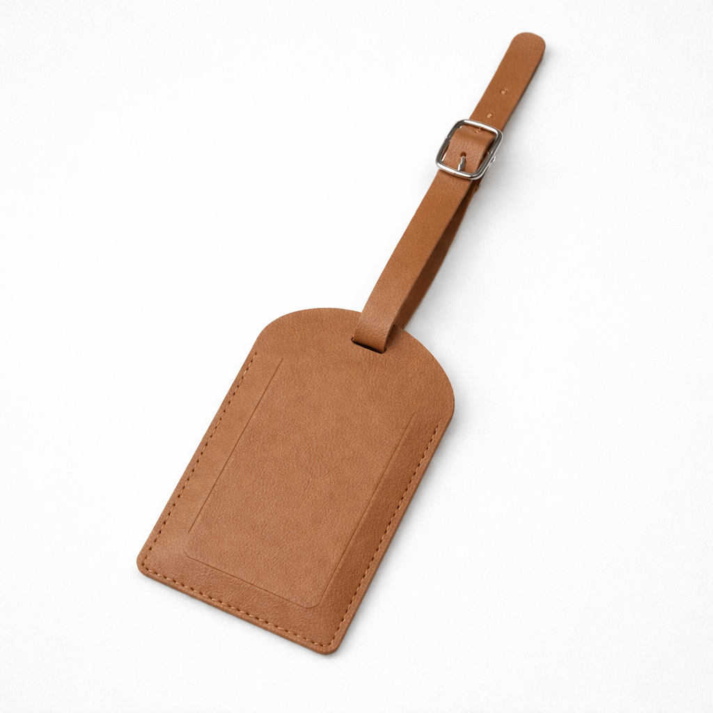Étiquette design pour valise