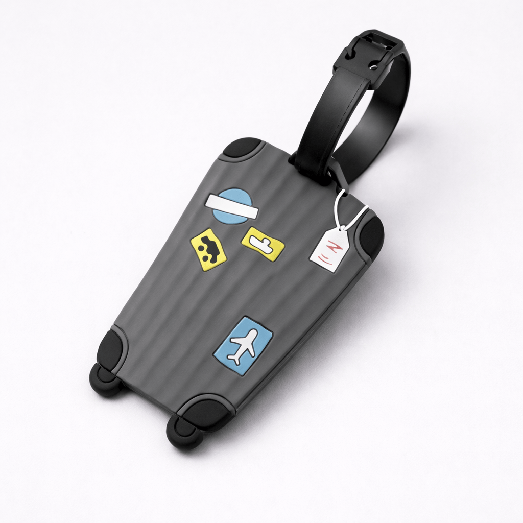 Etiquette pour valise