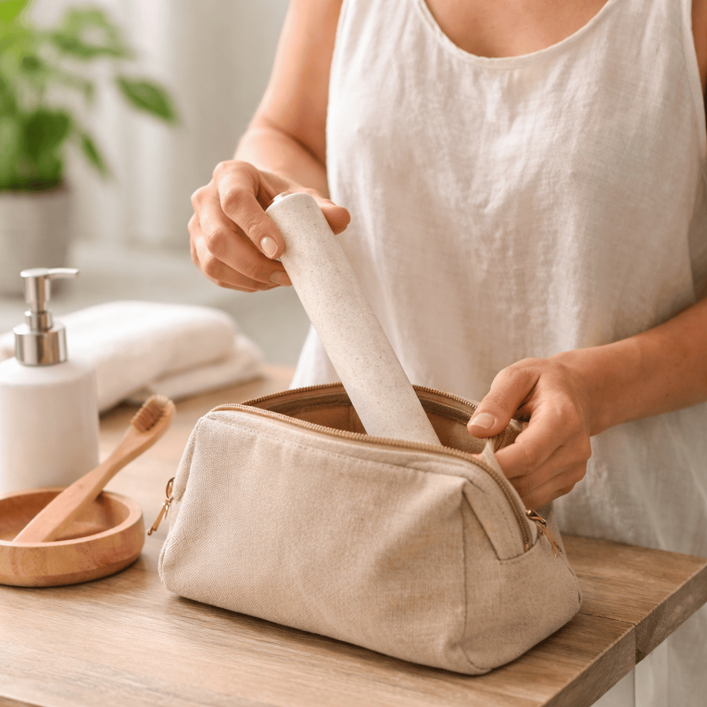 Étui de voyage pour brosse à dents design