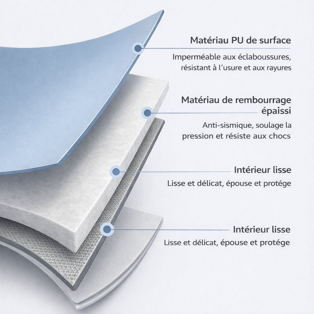 Étui pour ordinateur avec dragonne