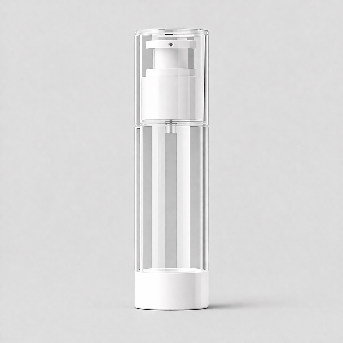 Flacon pompe cosmétique airless