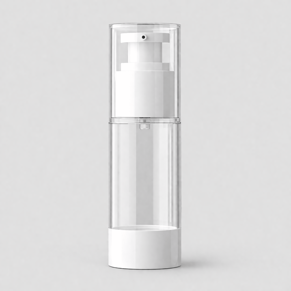Flacon pompe cosmétique airless