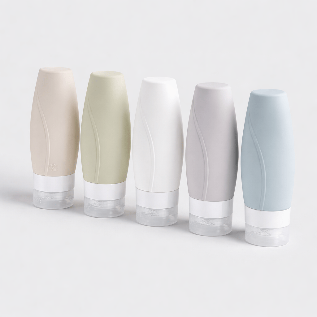 Flacon rechargeable en silicone