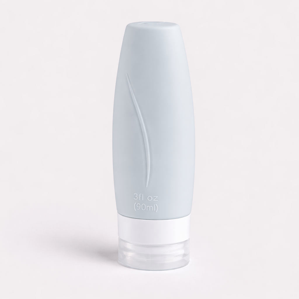 Flacon rechargeable en silicone