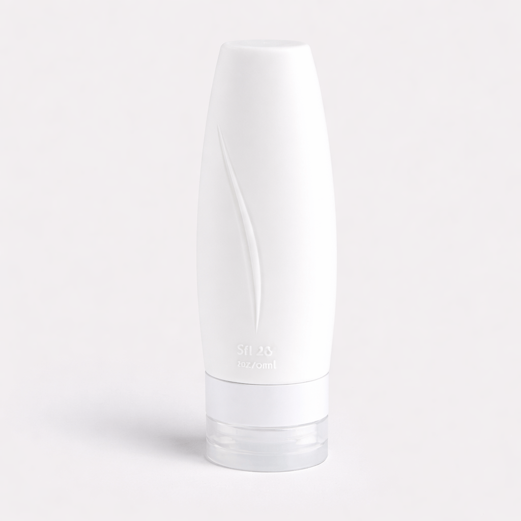 Flacon rechargeable en silicone