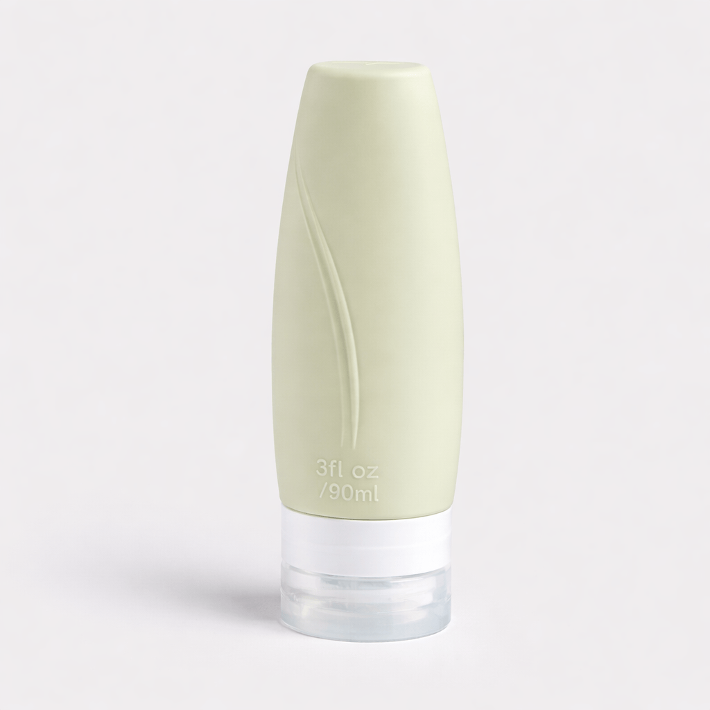 Flacon rechargeable en silicone