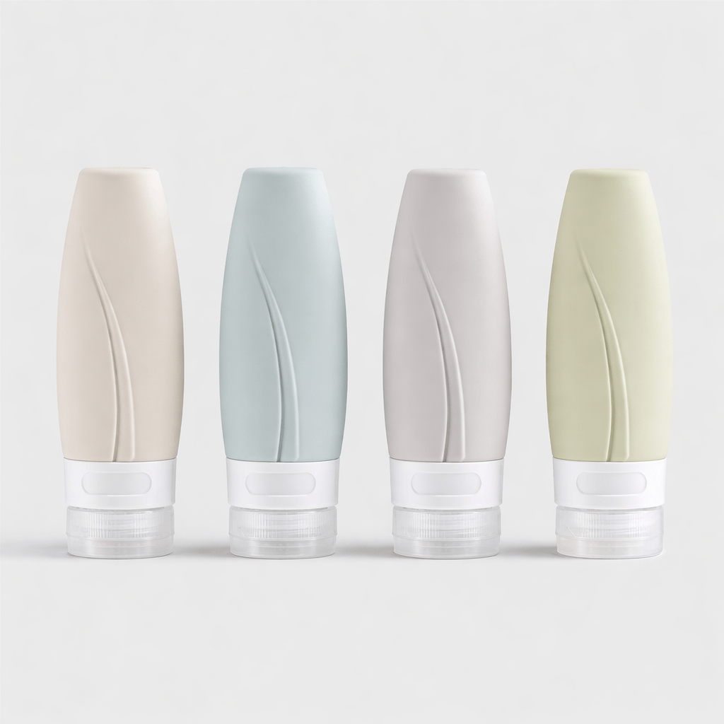 Flacon rechargeable en silicone