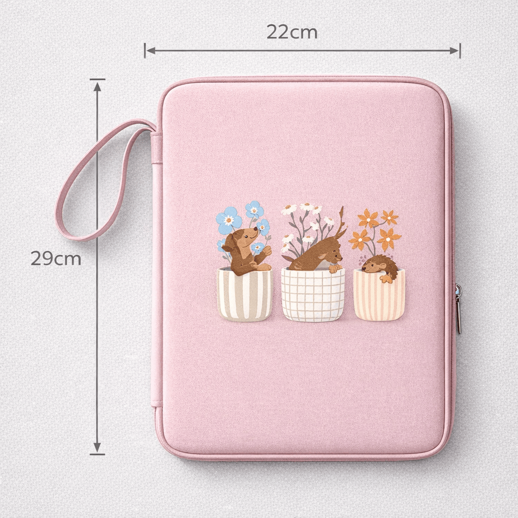 Housse de tablette chien