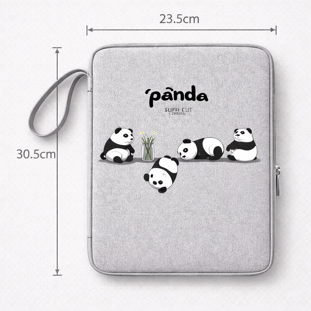Housse de tablette panda