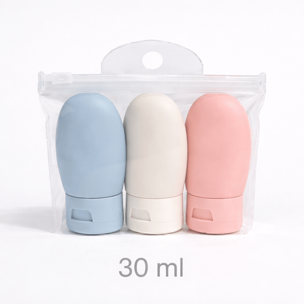 Lot de 3 flacons rechargeables