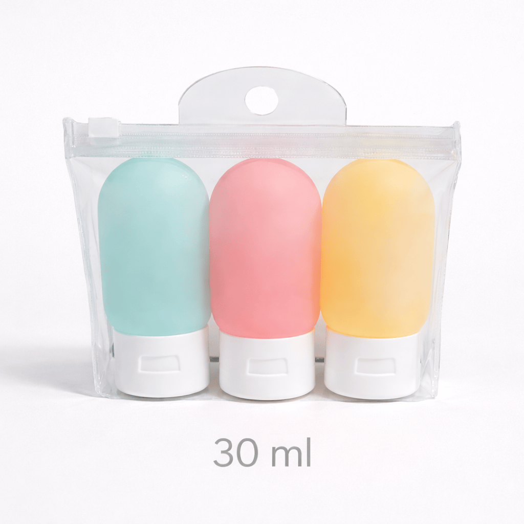 Lot de 3 flacons rechargeables