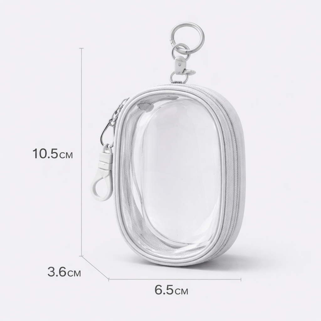Organisateur câble transparent rangement chargeur pour voyage