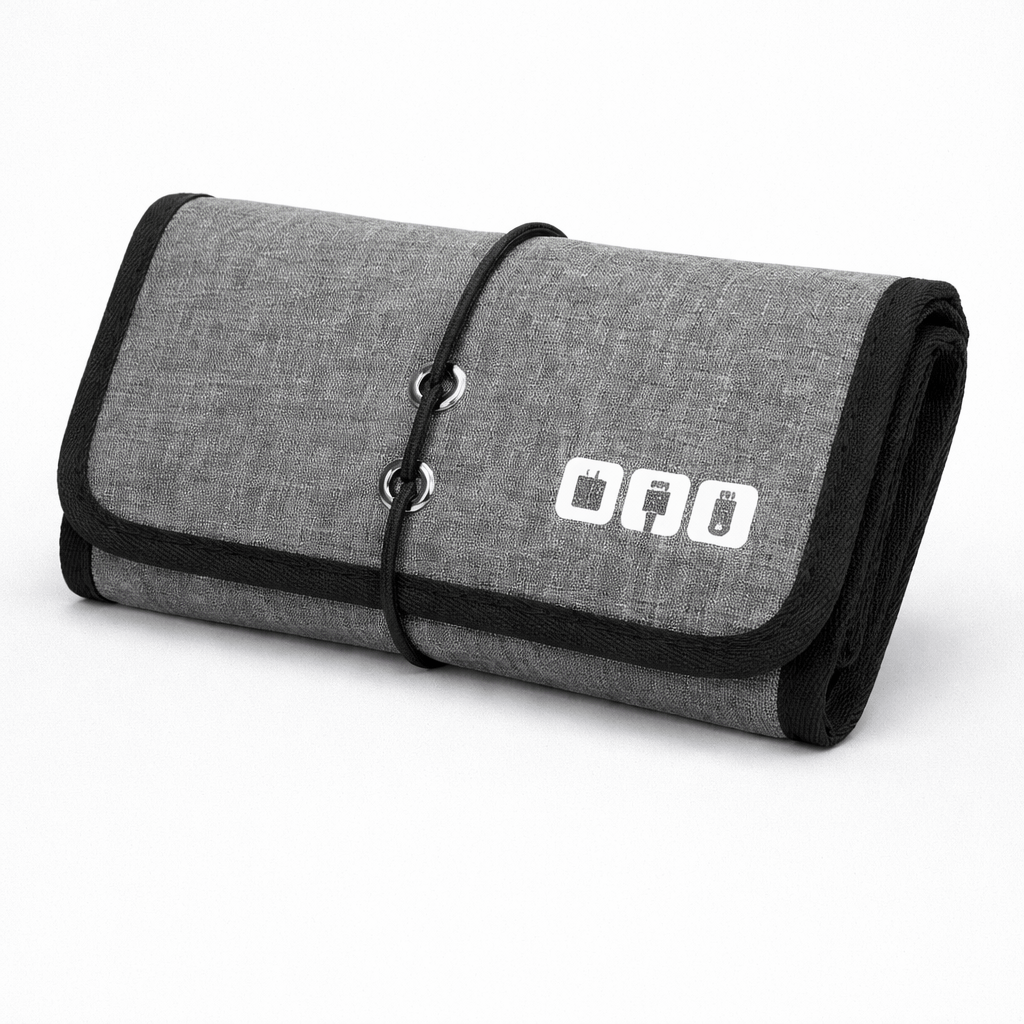 Organisateur de câble pliable grande capacité