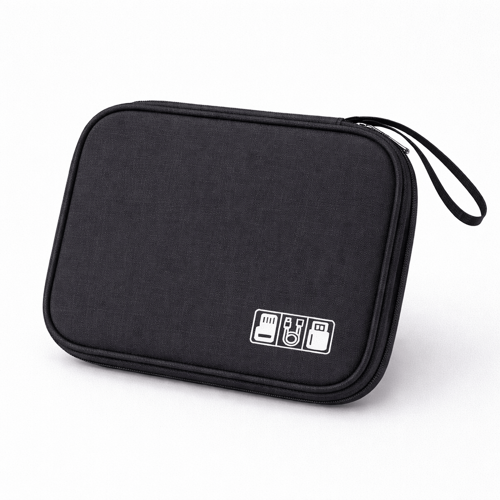 Organisateur électronique portable sac rangement câbles et accessoires