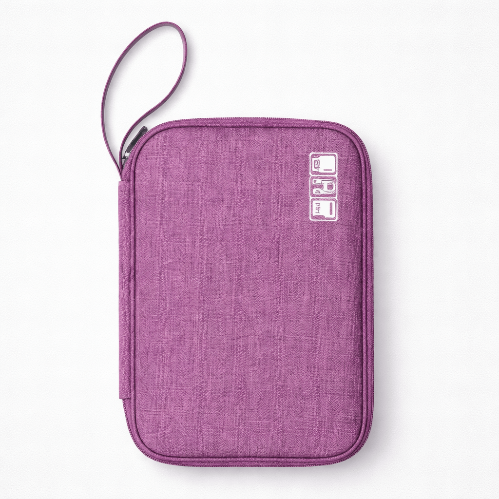 Organisateur électronique portable sac rangement câbles et accessoires