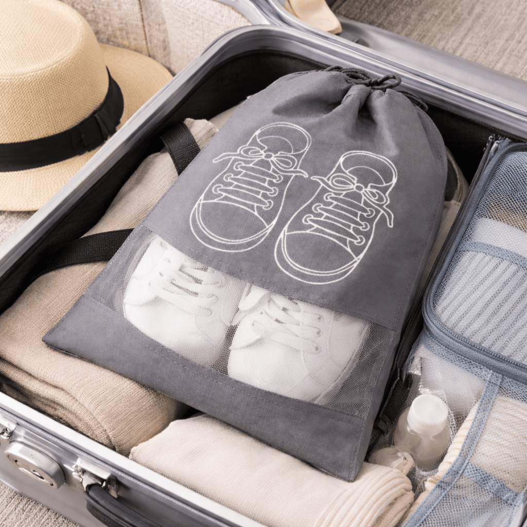 Pack 10 pochettes chaussures voyage