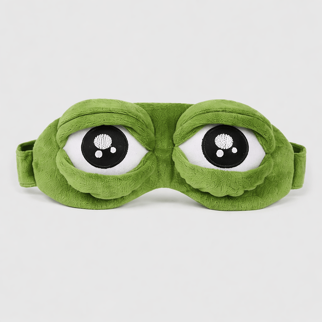 Pack 5 masques de sommeil grenouille