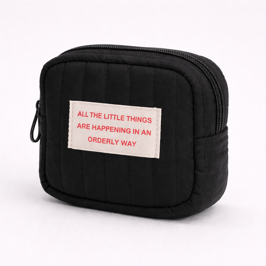 Petite trousse de toilette matelassé