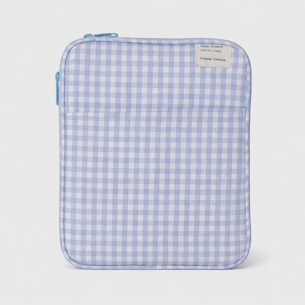 Pochette pour ordinateur à carreaux