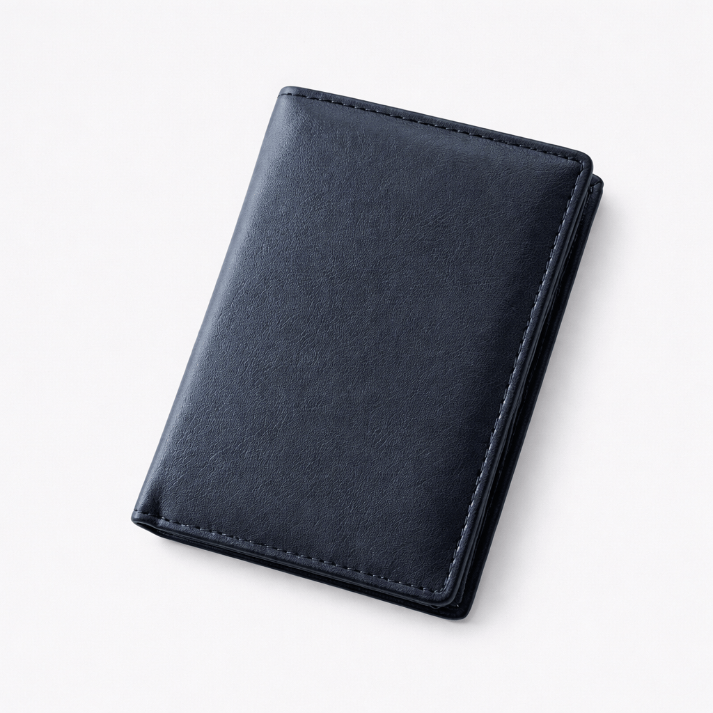 Portefeuille homme en cuir véritable RFID