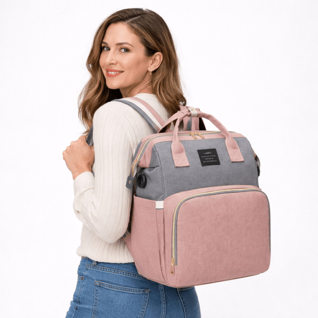 Sac à dos à langer avec lit