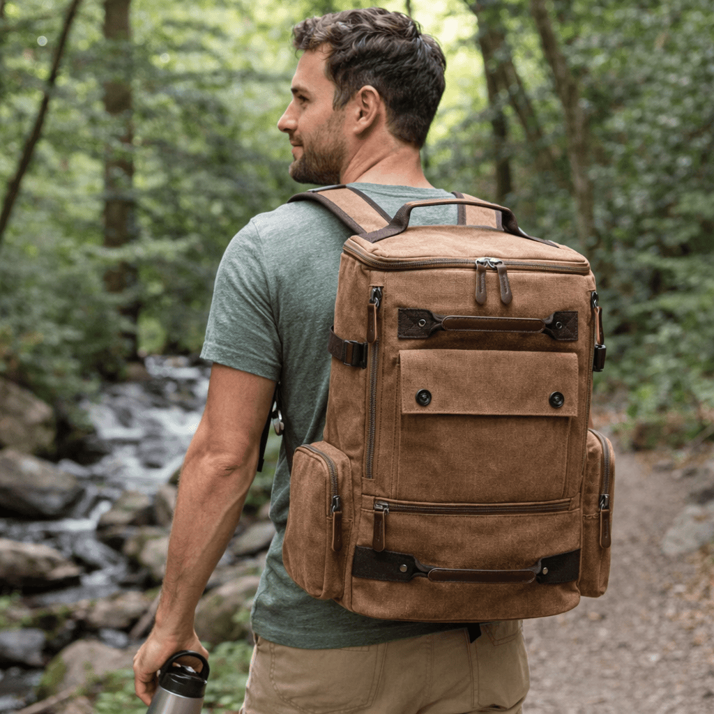 Sac à dos vintage homme