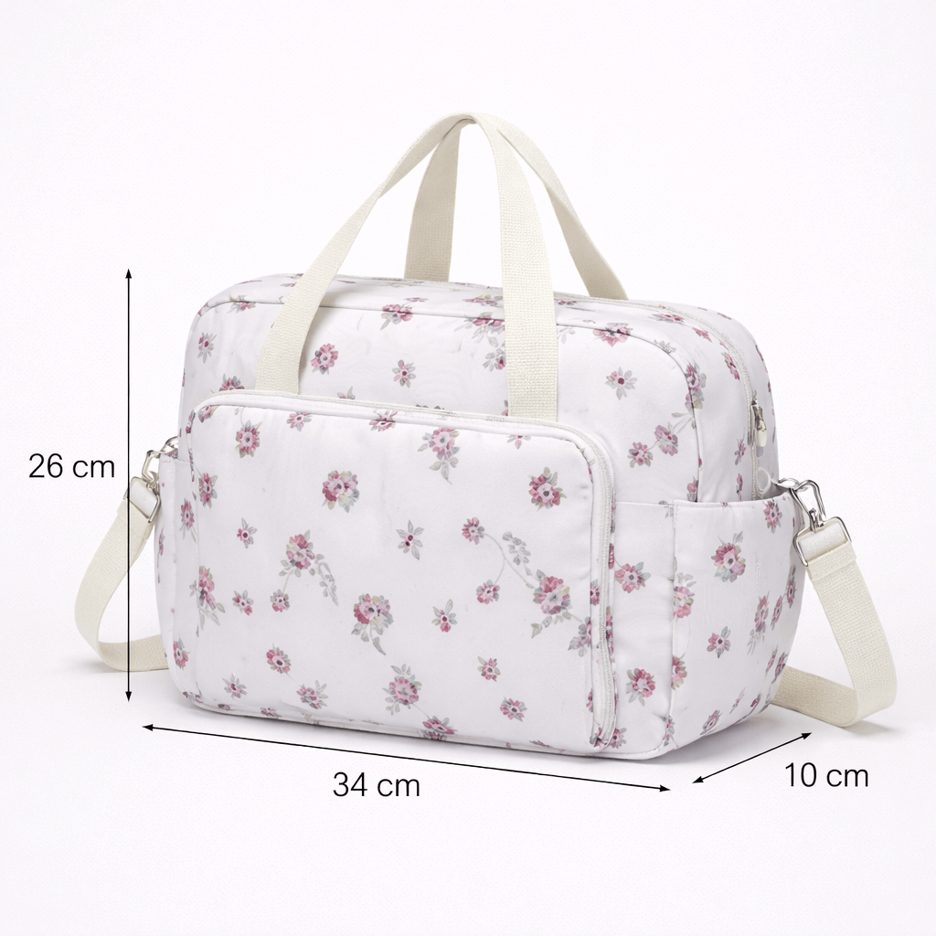 Sac à langer pour bébé floral