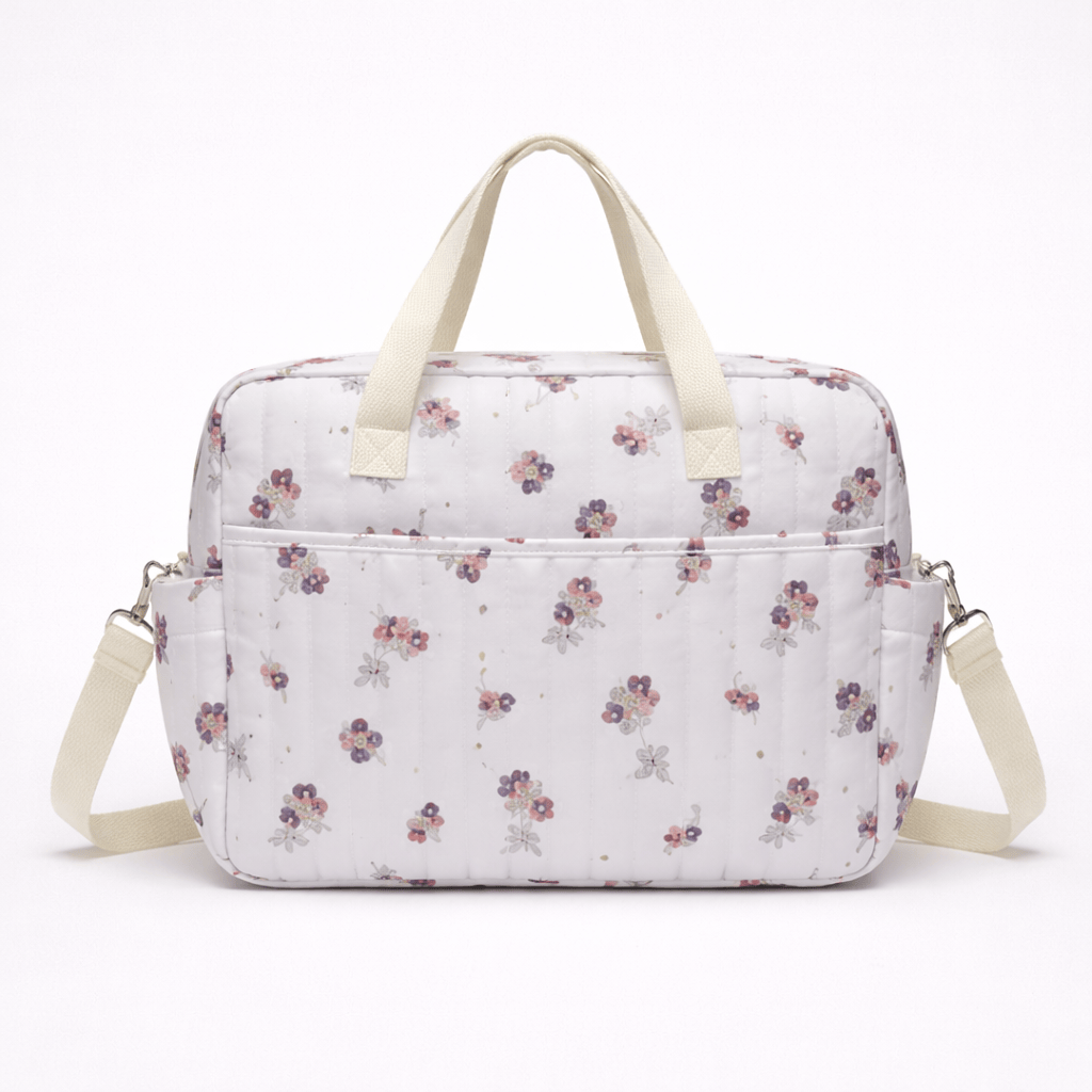 Sac à langer pour bébé floral