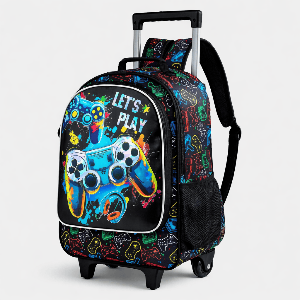Sac à roulette gamer pour enfant