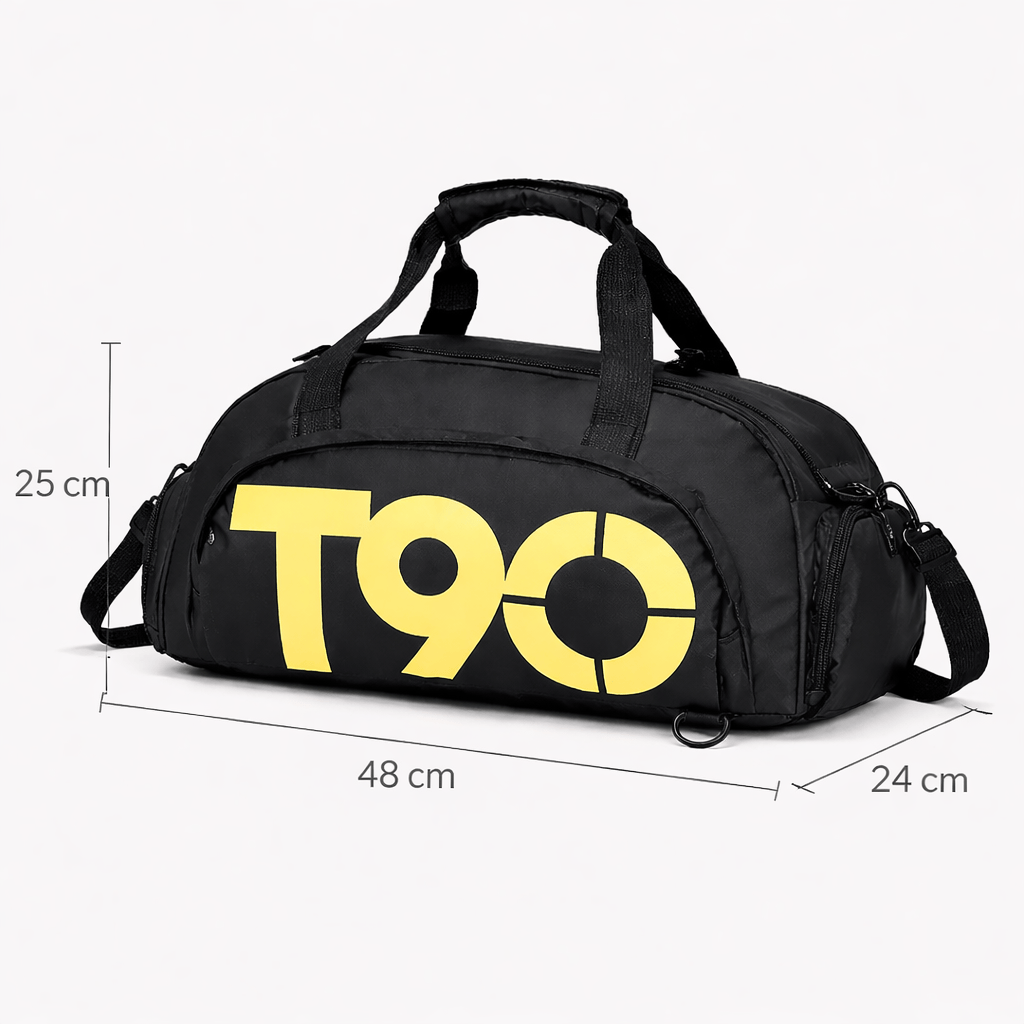 Sac de sport 2-en-1 : sac à dos et sac de voyage