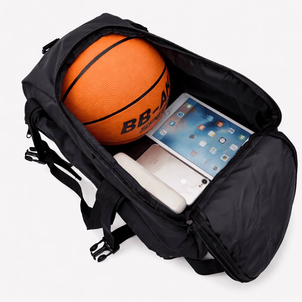 Sac de sport 2-en-1 : sac à dos et sac de voyage