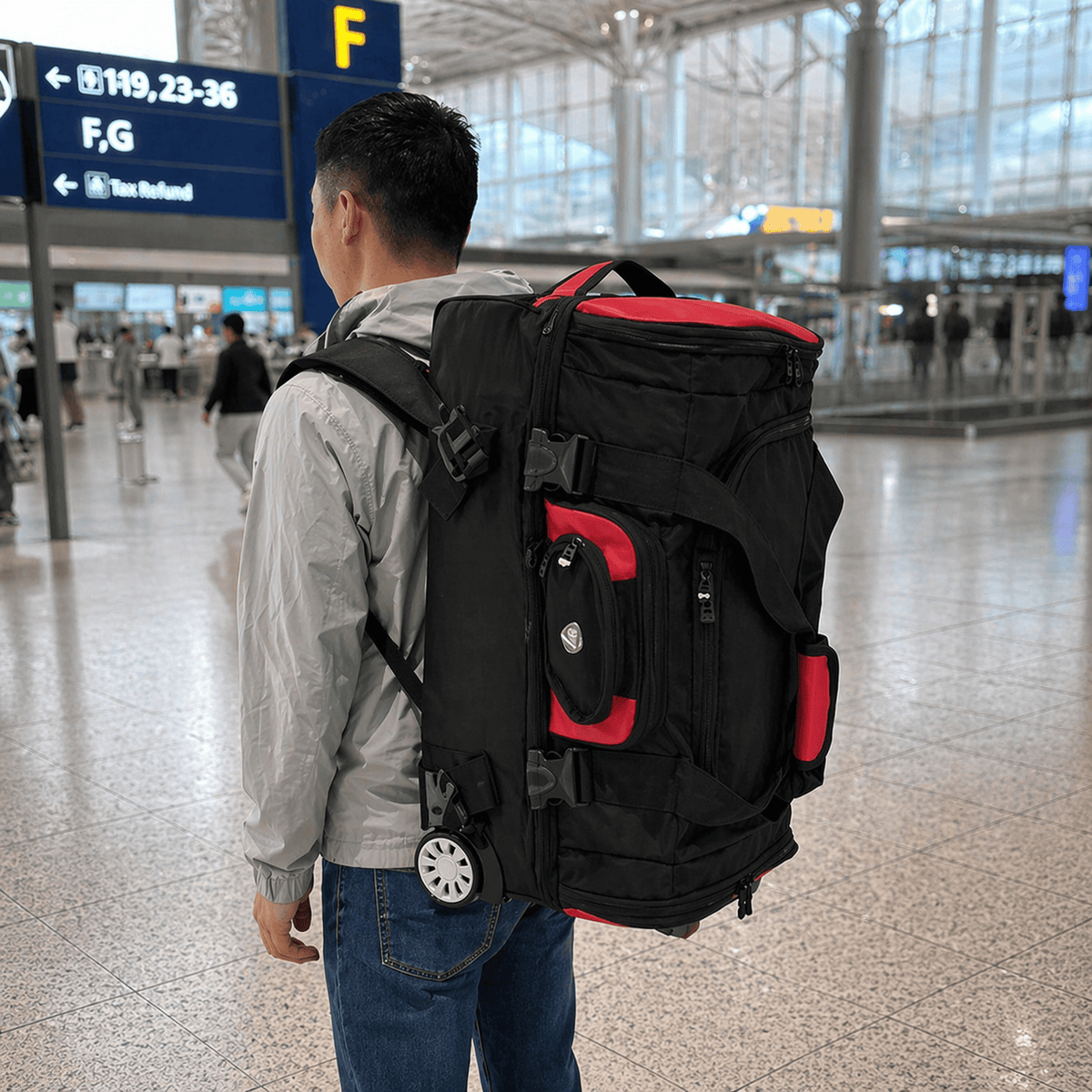 Sac de voyage à roulette