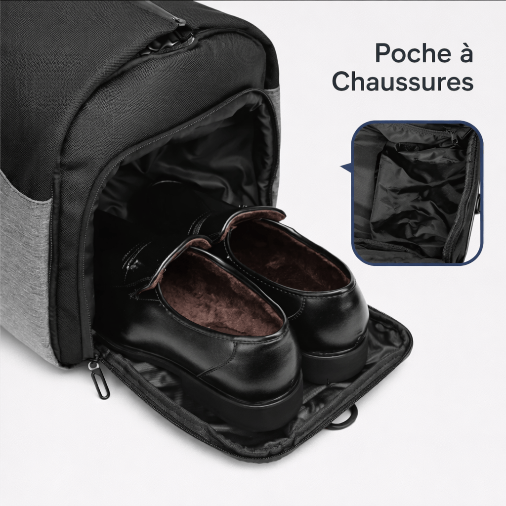 Sac de voyage business 2-en-1 avec porte costume